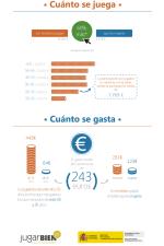 Infografía del perfil del jugador online - 2014