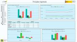 Principales magnitudes - 1T 2019