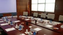 Imagen: mesa reunión Reguladores Iberoamericanos - DGOJ